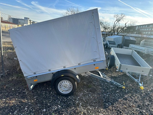 Humbaur Steely DK kippbar Tieflader mit Hochplane 140cm, 750 kg, 2050 x 1095 x 300 mm - Aanhangwagen auto: afbeelding 3 Humbaur Steely DK kippbar Tieflader mit Hochplane 140cm, 750 kg, 2050 x 1095 x 300 mm - Aanhangwagen auto: afbeelding 3