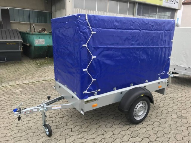 Humbaur Steely mit Hochplane 140 cm, 750 kg 2050x1095x300mm - Aanhangwagen auto: afbeelding 1 Humbaur Steely mit Hochplane 140 cm, 750 kg 2050x1095x300mm - Aanhangwagen auto: afbeelding 1