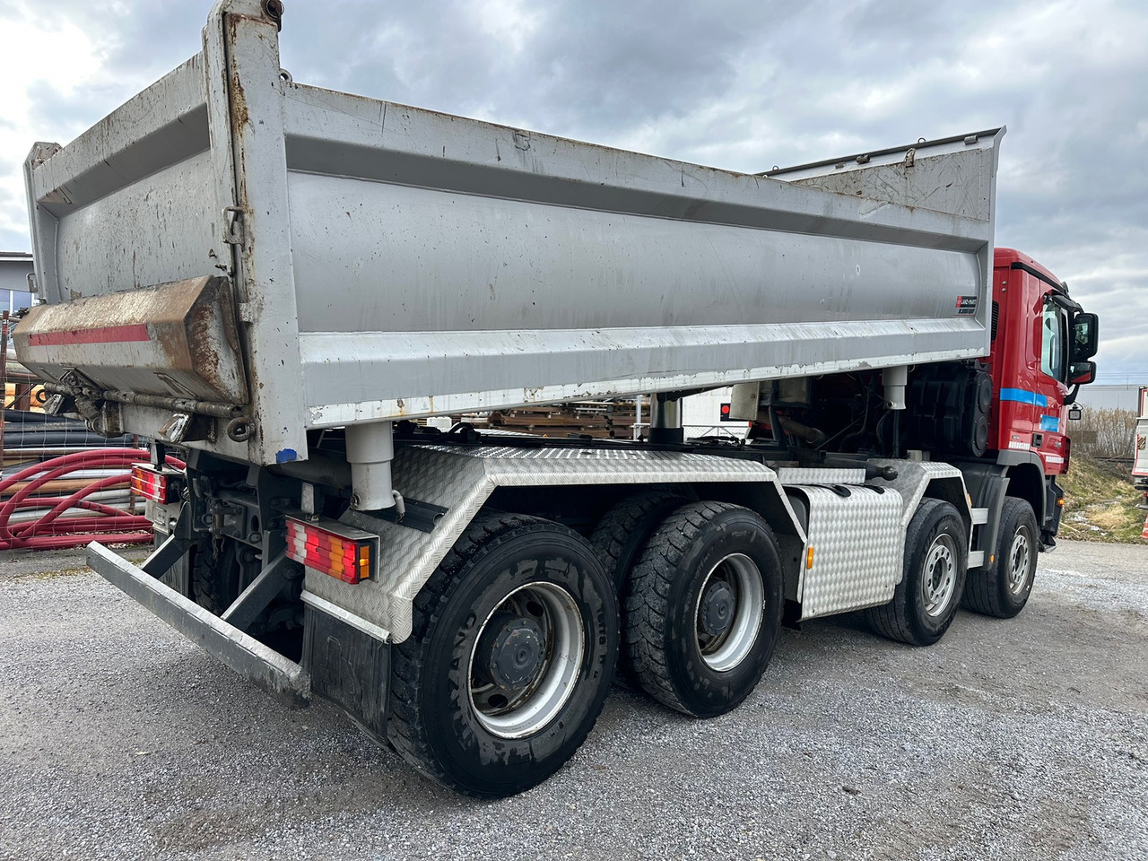 Kipper vrachtwagen MERCEDES-BENZ Actros 3248 8x4 Kipper: afbeelding 10