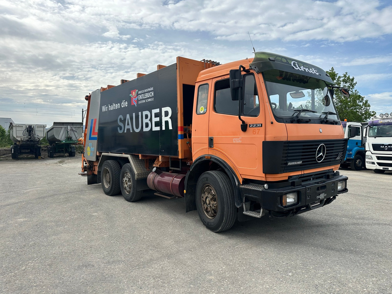 MERCEDES-BENZ SK 2231 6x2 - Vuilniswagen: afbeelding 2 MERCEDES-BENZ SK 2231 6x2 - Vuilniswagen: afbeelding 2