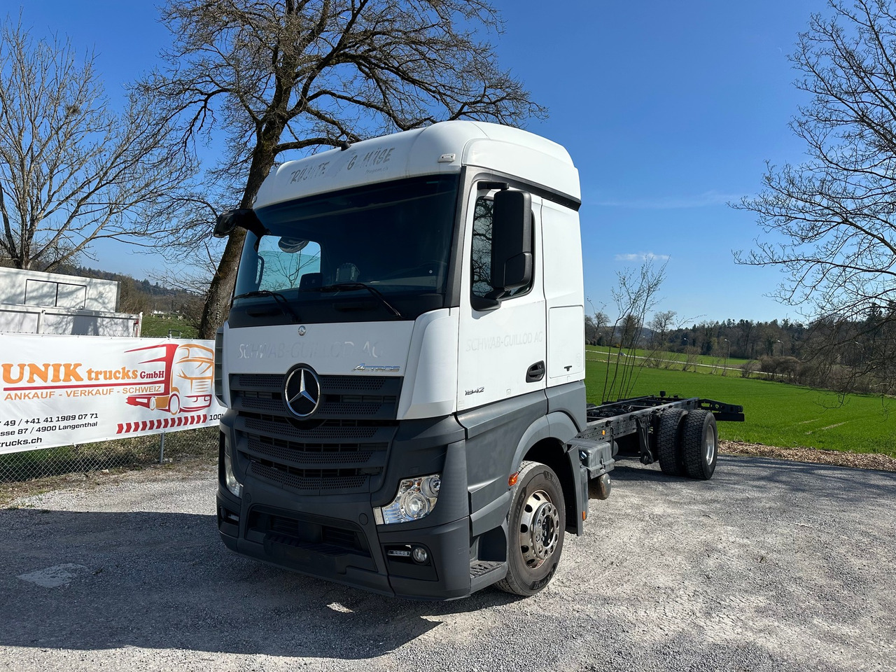 MERCEDES-BENZ actros 18.42 4x2 Shassie Cabine - Chassis vrachtwagen: afbeelding 1 MERCEDES-BENZ actros 18.42 4x2 Shassie Cabine - Chassis vrachtwagen: afbeelding 1