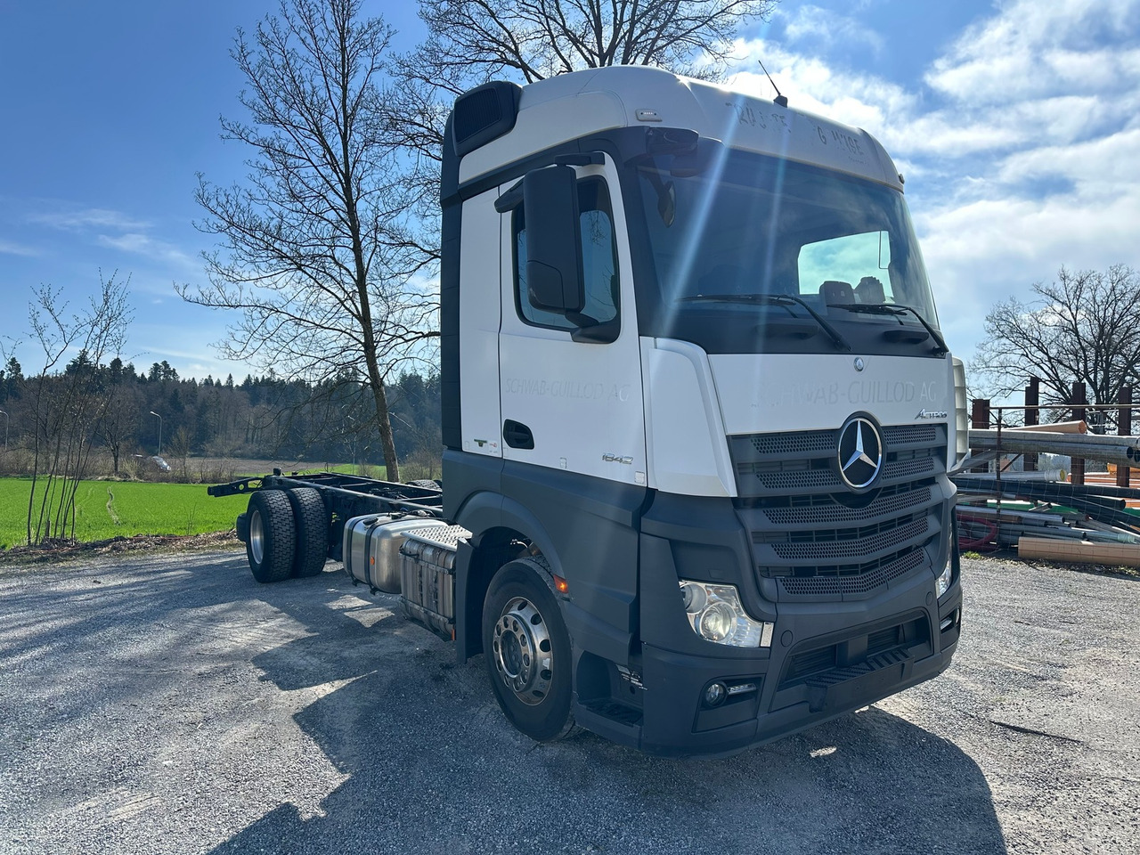 Chassis vrachtwagen MERCEDES-BENZ actros 18.42 4x2 Shassie Cabine: afbeelding 8