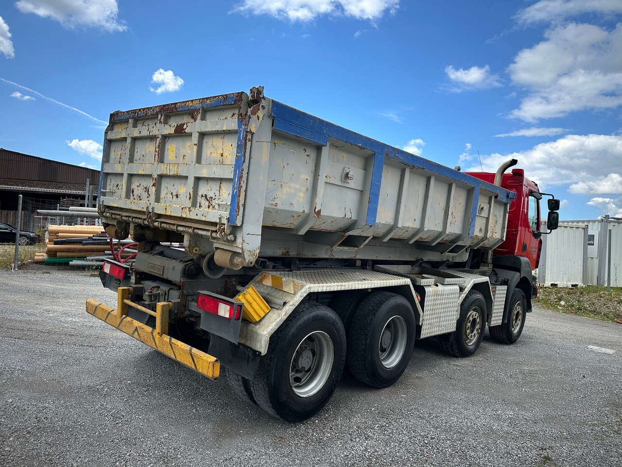 Haakarmsysteem vrachtwagen RENAULT / RENAULT TRUCKS Kerax 450 8x2 Abroller: afbeelding 11