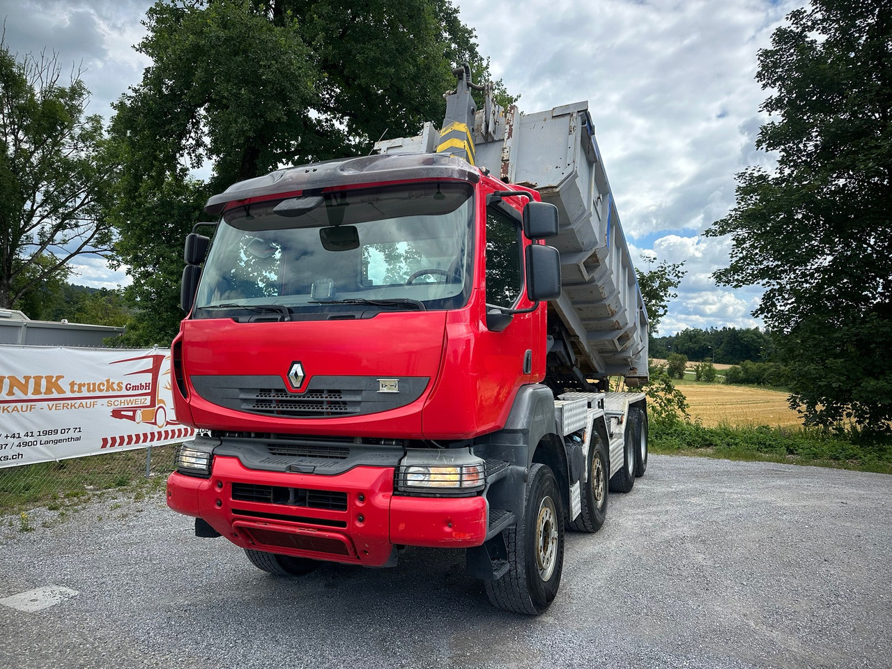 RENAULT / RENAULT TRUCKS Kerax 450 8x2 Abroller - Haakarmsysteem vrachtwagen: afbeelding 1 RENAULT / RENAULT TRUCKS Kerax 450 8x2 Abroller - Haakarmsysteem vrachtwagen: afbeelding 1