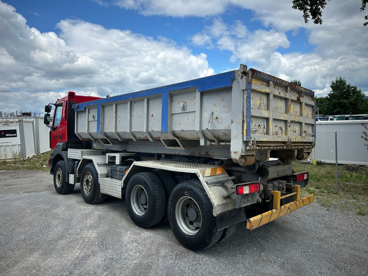 Haakarmsysteem vrachtwagen RENAULT / RENAULT TRUCKS Kerax 450 8x2 Abroller: afbeelding 8