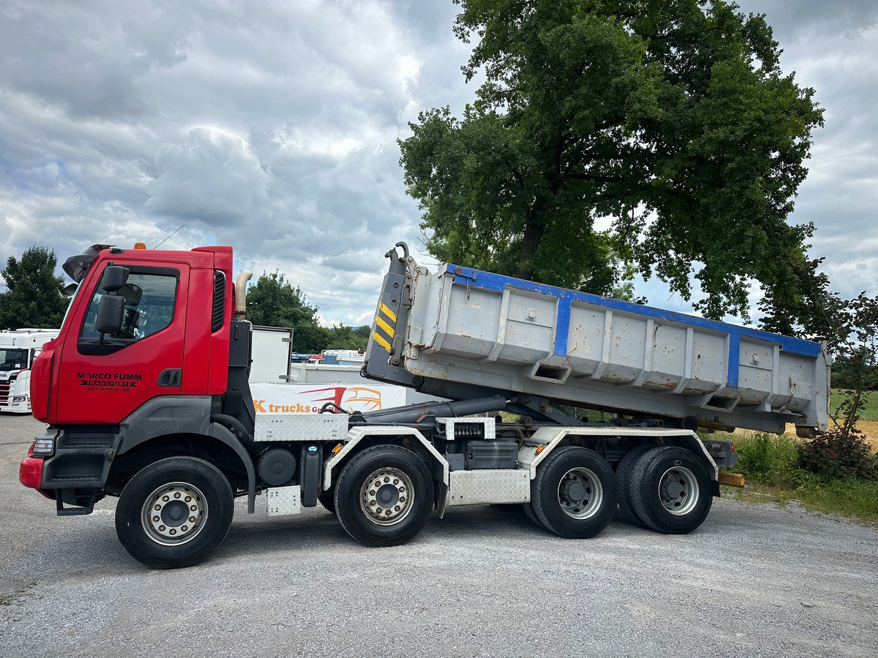 Haakarmsysteem vrachtwagen RENAULT / RENAULT TRUCKS Kerax 450 8x2 Abroller: afbeelding 15