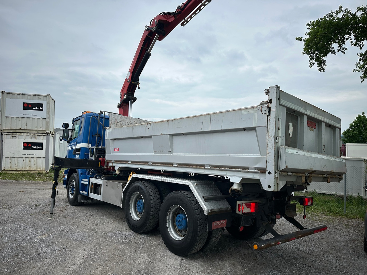 SCANIA G440 6x4 Kran+Kipper ORG-km 57.000 - Kipper vrachtwagen, Kraanwagen: afbeelding 5 SCANIA G440 6x4 Kran+Kipper ORG-km 57.000 - Kipper vrachtwagen, Kraanwagen: afbeelding 5