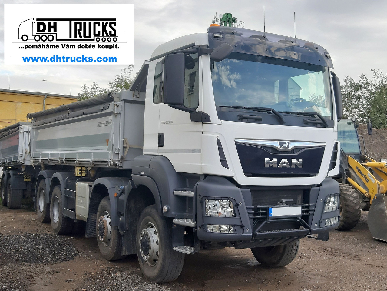 MAN TGS 41.500 8x6 BB MEILLER S3 BORDMATIC / TAŽNÉ * AHK 36.000 kg / souprava * Zug 60.000 kg - Kipper vrachtwagen: afbeelding 4 MAN TGS 41.500 8x6 BB MEILLER S3 BORDMATIC / TAŽNÉ * AHK 36.000 kg / souprava * Zug 60.000 kg - Kipper vrachtwagen: afbeelding 4