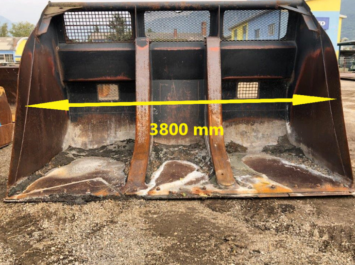 3800 mm Volvo - Voorladerbak voor Bouwmachine: afbeelding 1 3800 mm Volvo - Voorladerbak voor Bouwmachine: afbeelding 1