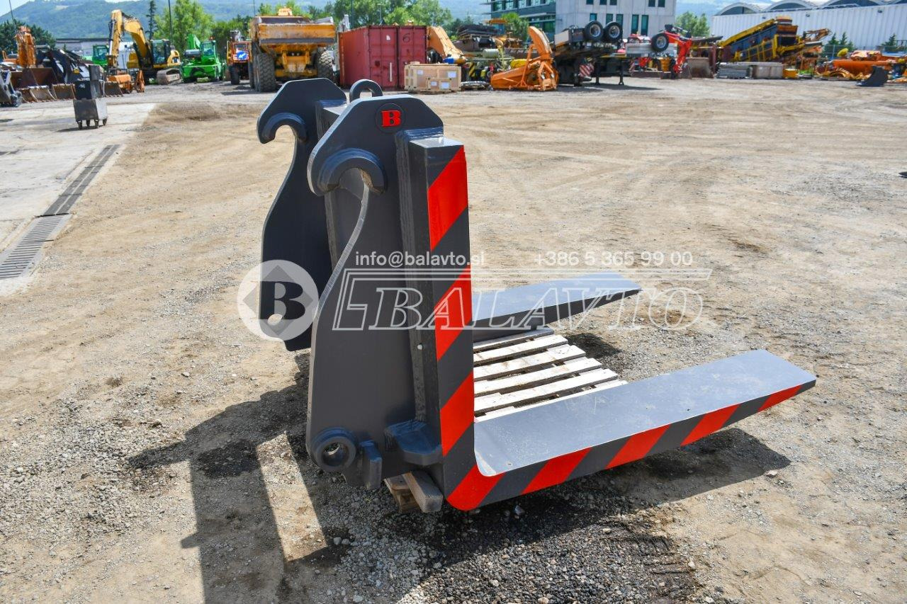 Balavto Block handling forks for Volvo L220 and L180 - Vorken voor Lader: afbeelding 4 Balavto Block handling forks for Volvo L220 and L180 - Vorken voor Lader: afbeelding 4