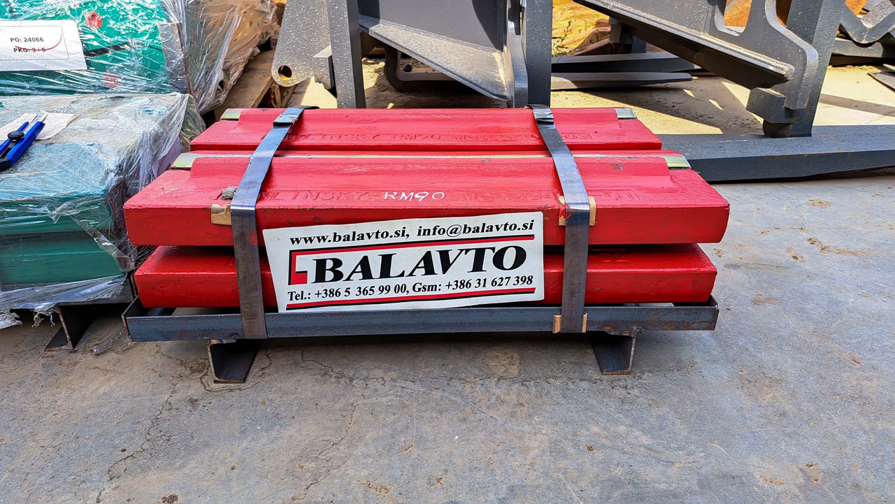 Blow bar Rubble Master RM90 for crusher - Onderdelen voor Breekmachine: afbeelding 1 Blow bar Rubble Master RM90 for crusher - Onderdelen voor Breekmachine: afbeelding 1