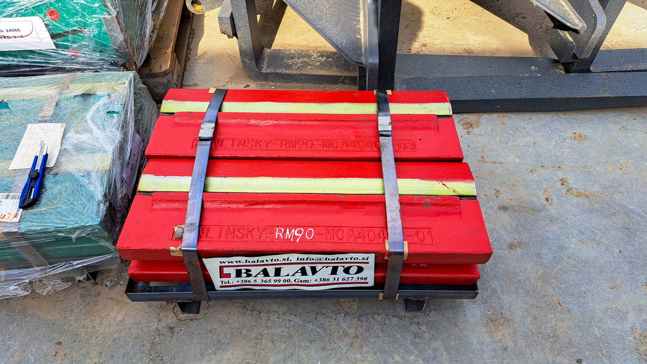 Blow bar Rubble Master RM90 for crusher - Onderdelen voor Breekmachine: afbeelding 2 Blow bar Rubble Master RM90 for crusher - Onderdelen voor Breekmachine: afbeelding 2