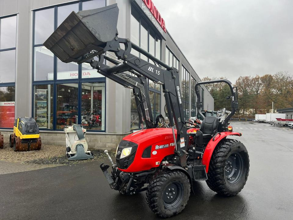 Branson F50RN Traktor, Frontlader, wenig Stunden, Fronthydraulik - Mini tractor: afbeelding 1 Branson F50RN Traktor, Frontlader, wenig Stunden, Fronthydraulik - Mini tractor: afbeelding 1