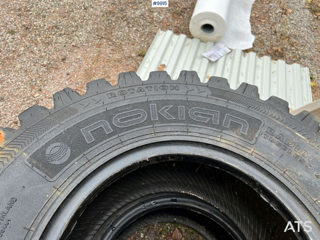 2 st NOKIAN 340/80R18 däck - Band voor Bouwmachine: afbeelding 4 2 st NOKIAN 340/80R18 däck - Band voor Bouwmachine: afbeelding 4