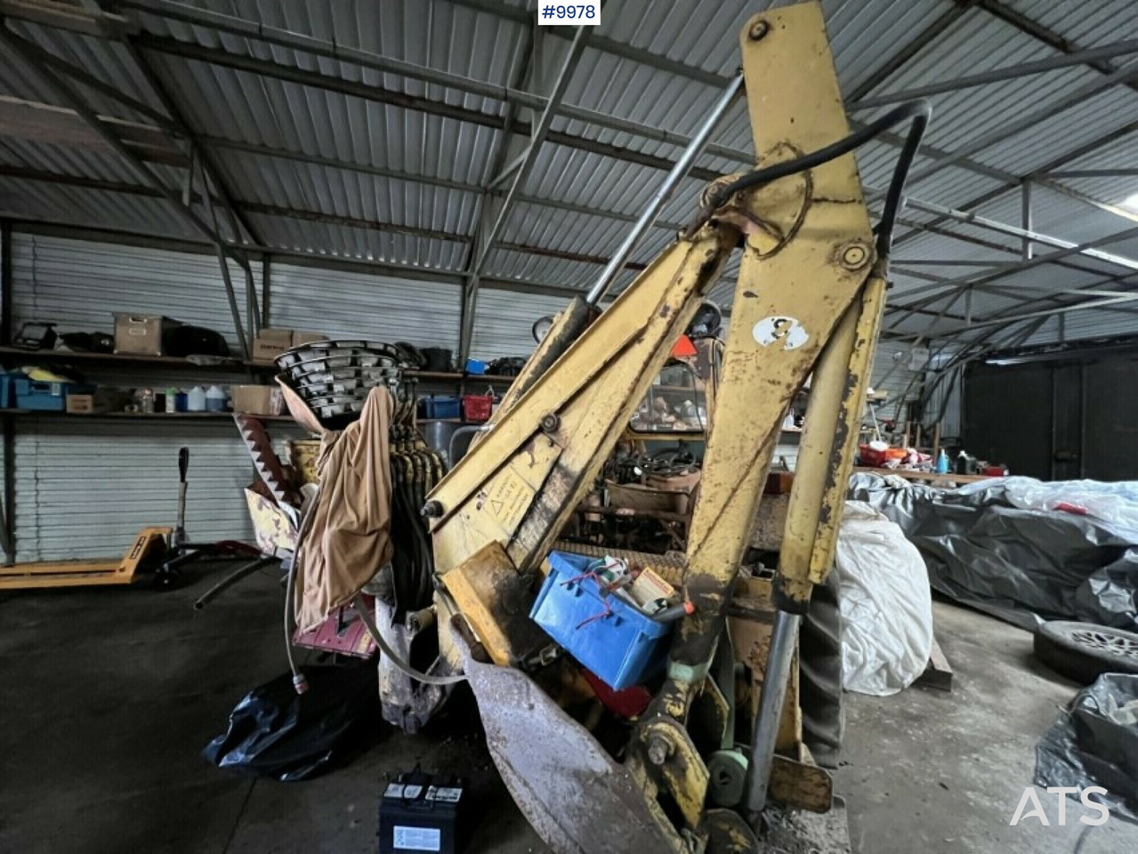 Backhoe loader- MASSEY-FERGUSON 203 - Tractor: afbeelding 5 Backhoe loader- MASSEY-FERGUSON 203 - Tractor: afbeelding 5