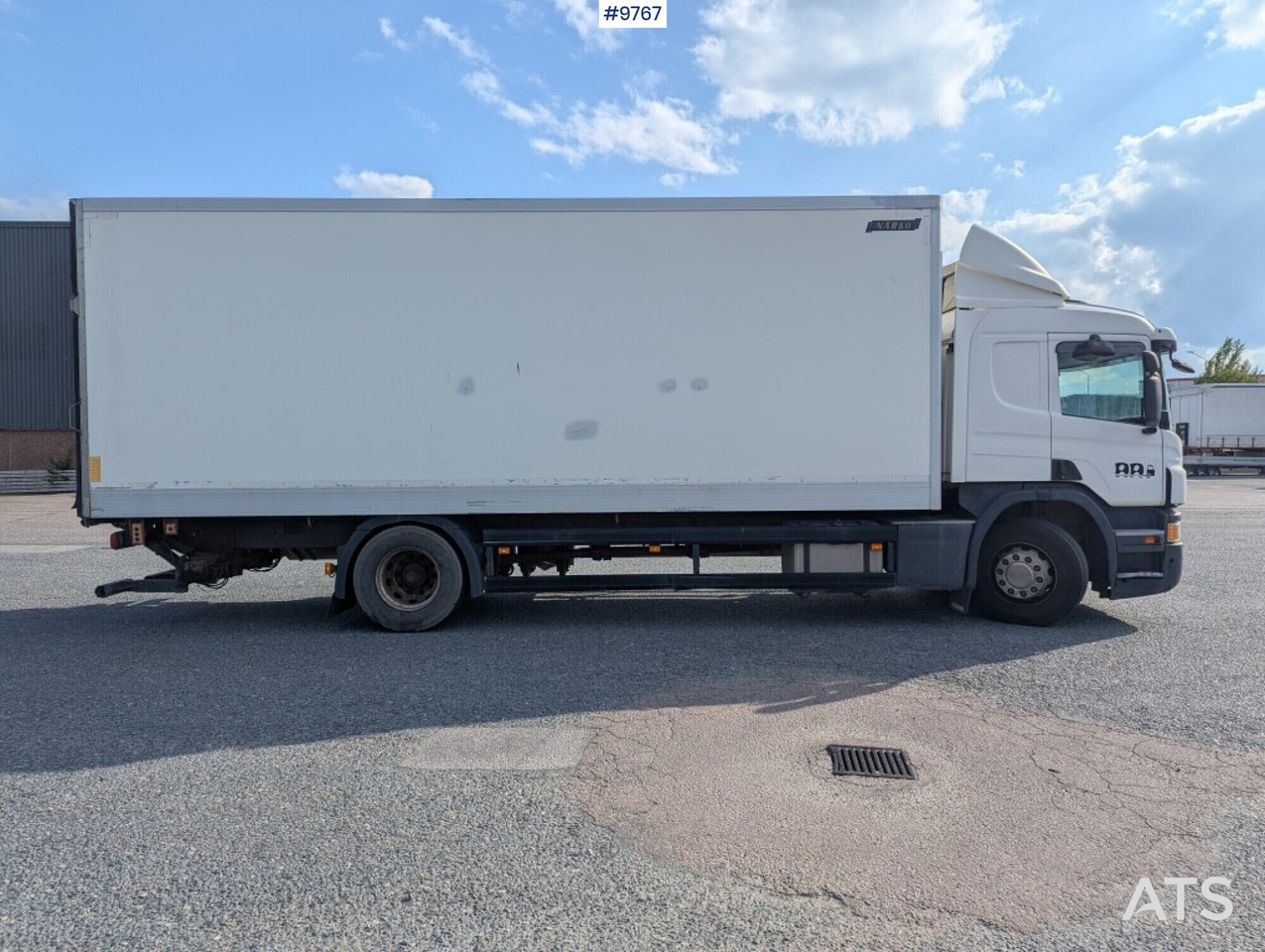 Bakwagen Box Truck Scania P320 4X2 with tail lift: afbeelding 11