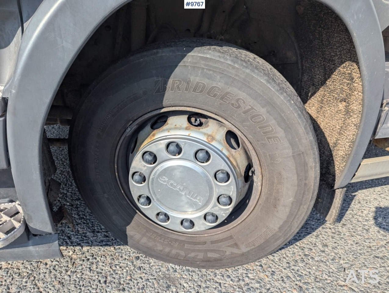 Bakwagen Box Truck Scania P320 4X2 with tail lift: afbeelding 19