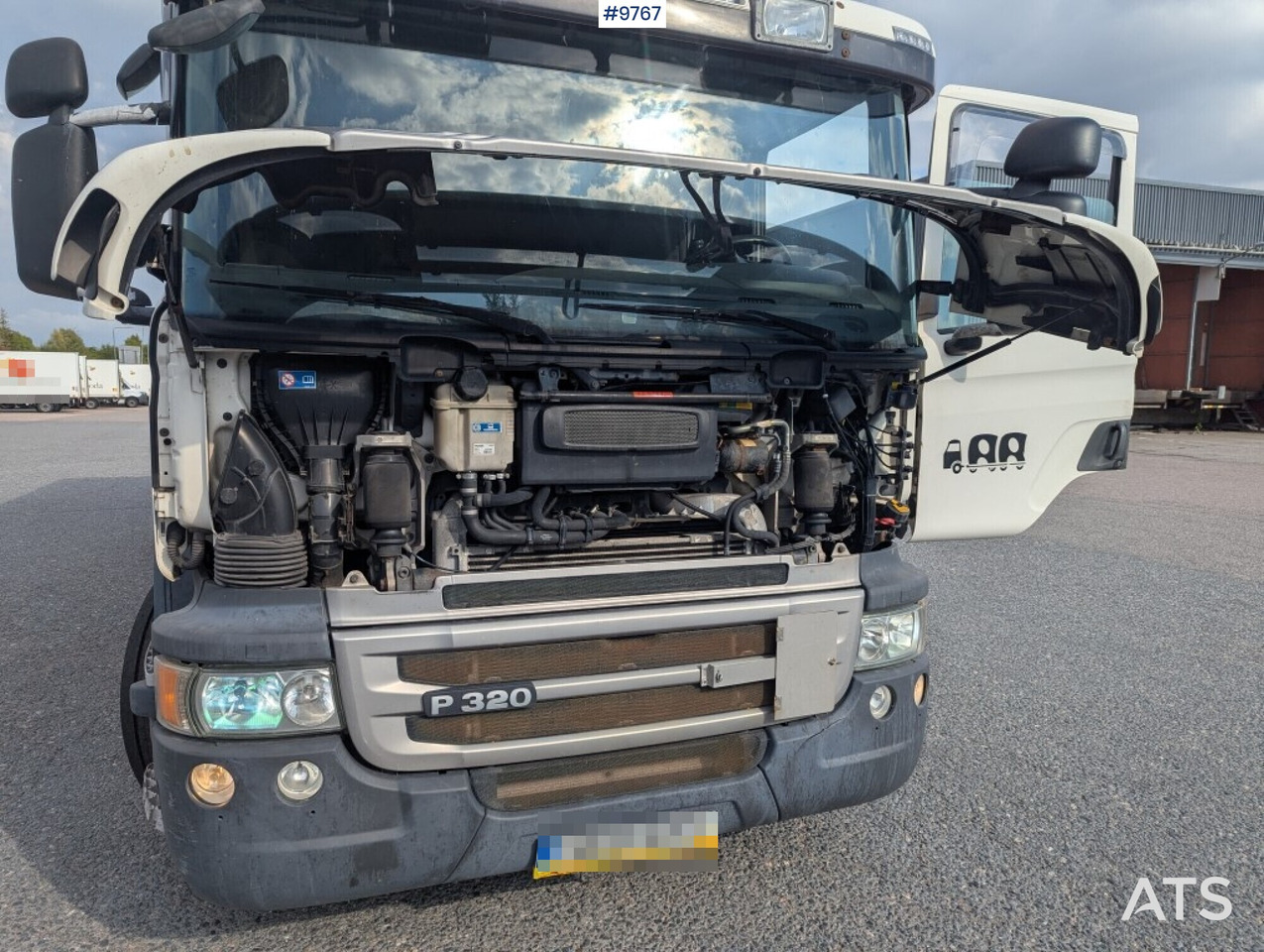 Bakwagen Box Truck Scania P320 4X2 with tail lift: afbeelding 7