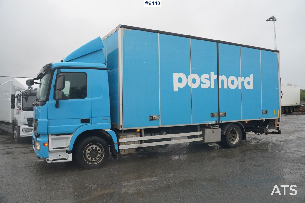 Box truck Mercedes Benz Actros (See Video) - Bakwagen: afbeelding 1 Box truck Mercedes Benz Actros (See Video) - Bakwagen: afbeelding 1