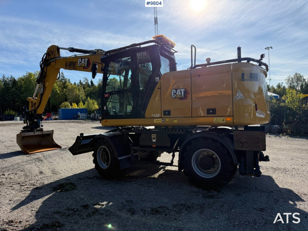 CAT M316 wheel excavator with tiltrotator, 3D excavation system, and grader bucket - Mobiele graafmachine: afbeelding 5 CAT M316 wheel excavator with tiltrotator, 3D excavation system, and grader bucket - Mobiele graafmachine: afbeelding 5