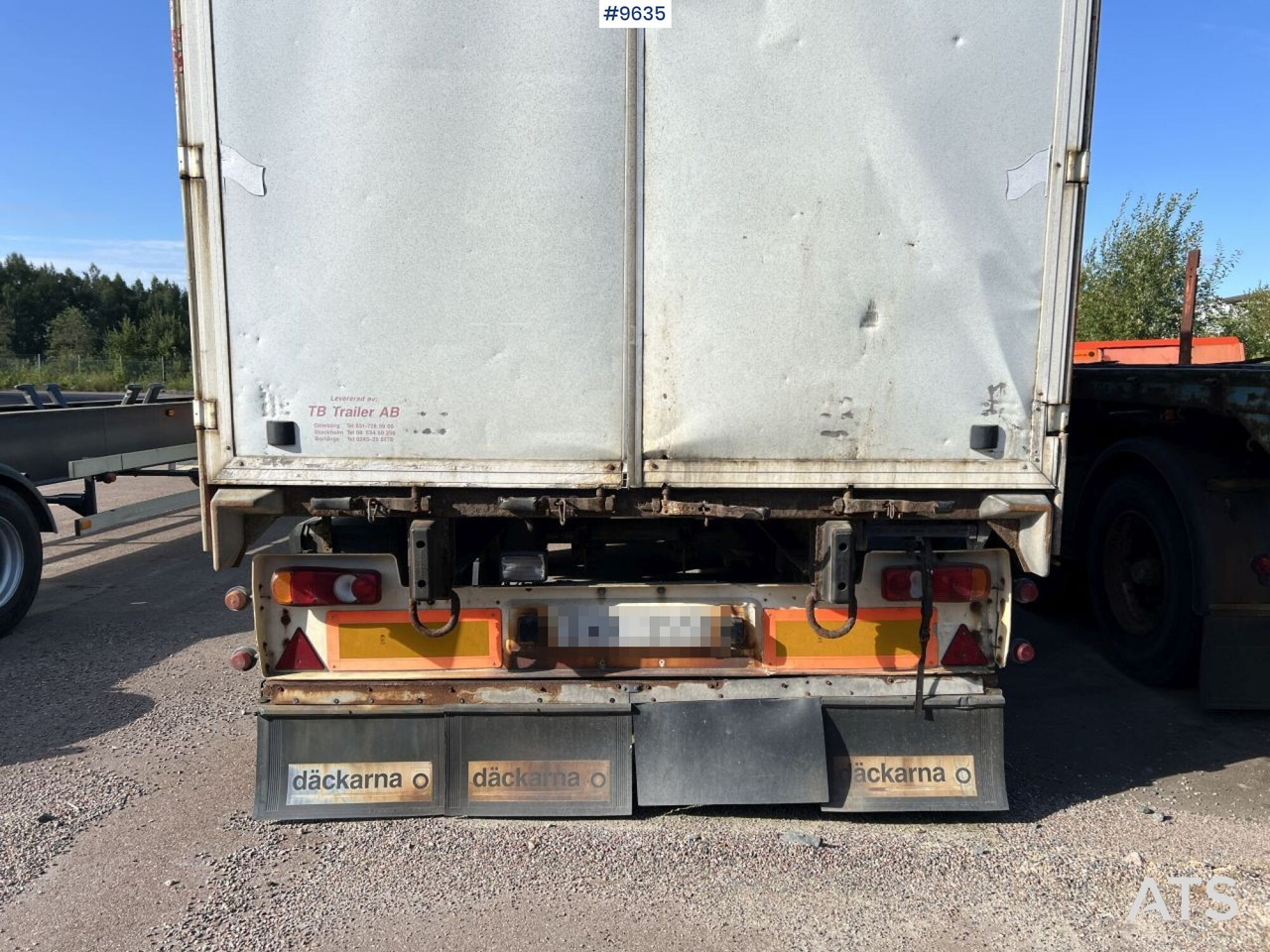 Schuifzeiloplegger Chapel trailer Fruehauf SS136/P3S: afbeelding 8