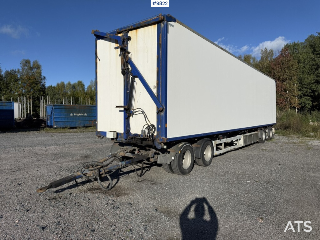 Chipper Trailer EKSJÖVAGNEN FS 18-20 - Gesloten aanhangwagen: afbeelding 2 Chipper Trailer EKSJÖVAGNEN FS 18-20 - Gesloten aanhangwagen: afbeelding 2