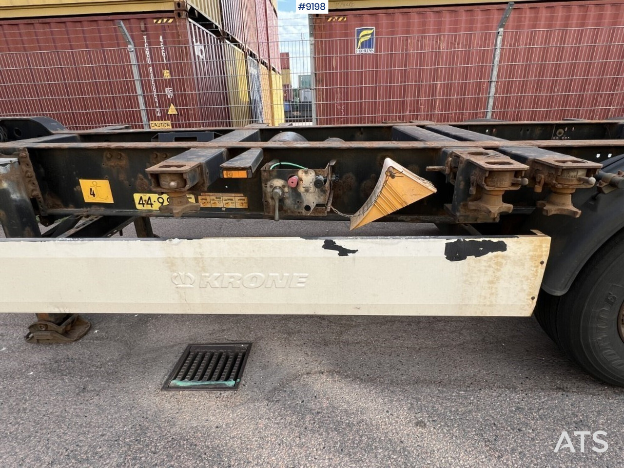 Container chassi - Krone SD - Containertransporter/ Wissellaadbak oplegger: afbeelding 5 Container chassi - Krone SD - Containertransporter/ Wissellaadbak oplegger: afbeelding 5
