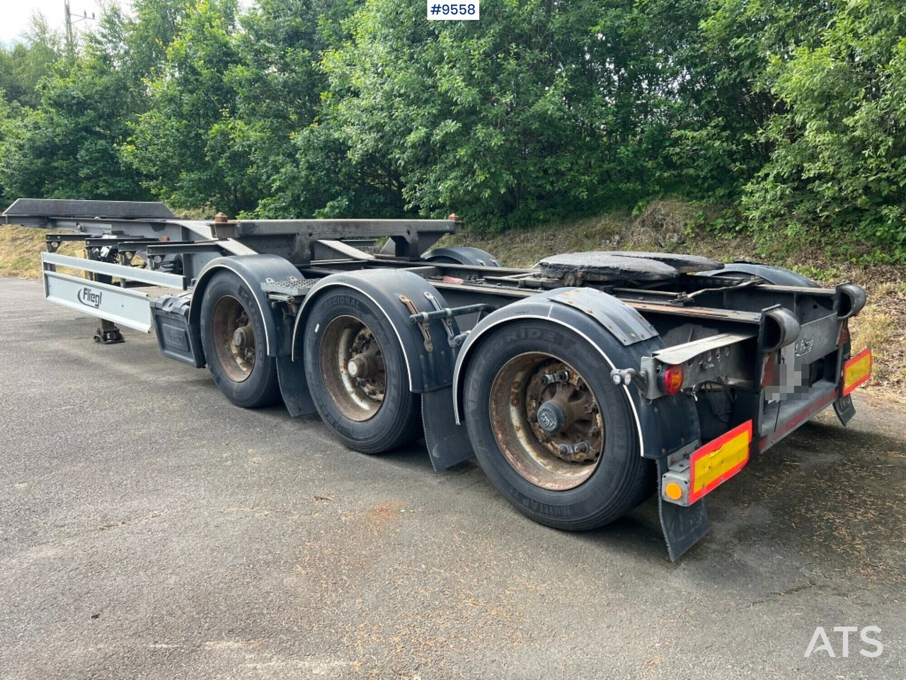 Container link - trailer Fliegl SDS 420 - Containertransporter/ Wissellaadbak aanhangwagen: afbeelding 4 Container link - trailer Fliegl SDS 420 - Containertransporter/ Wissellaadbak aanhangwagen: afbeelding 4