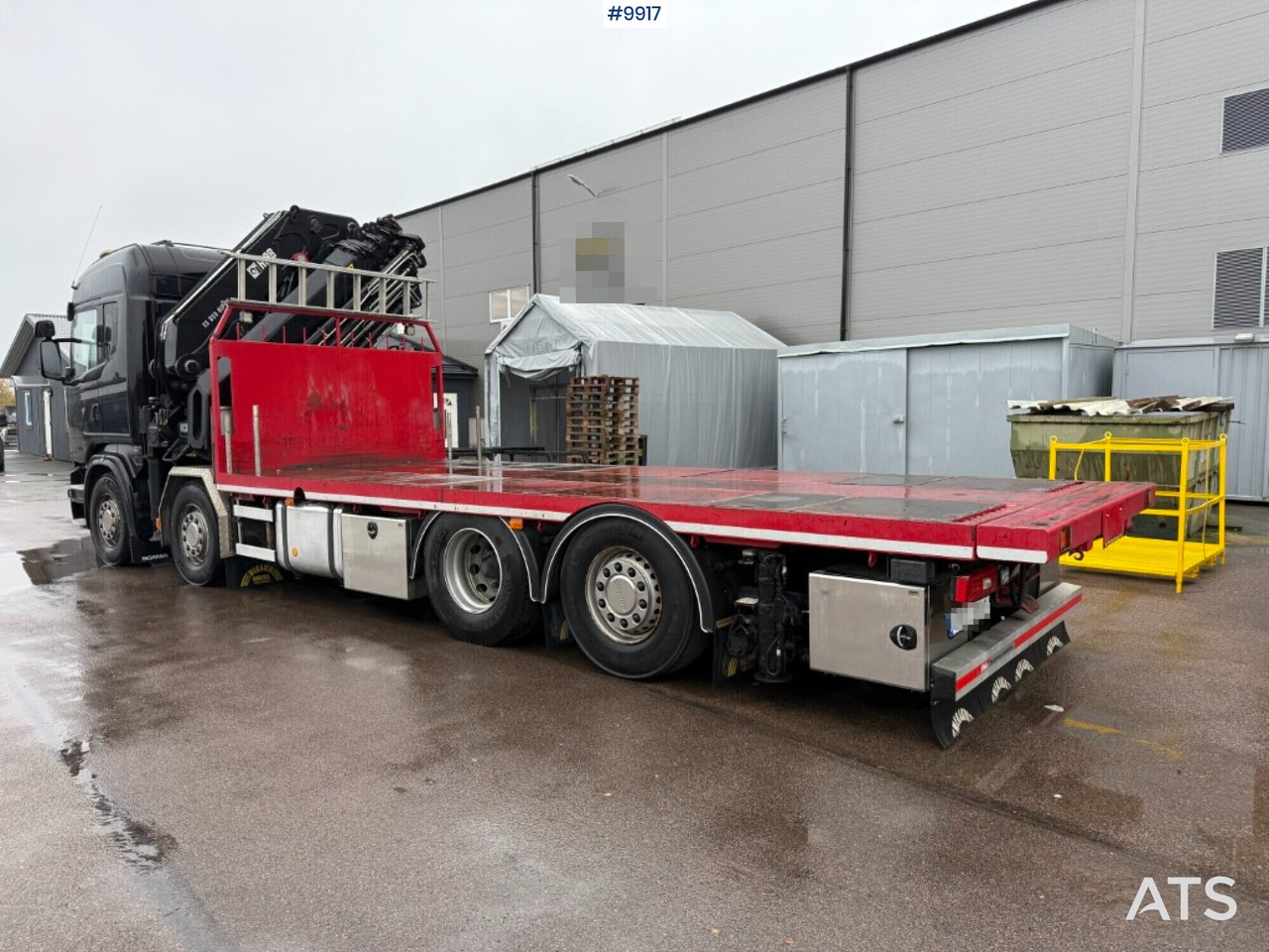 Crane truck/Flatbed truck Scania R520 8X2*6 HIAB XS 855E-8 HIPRO - Vrachtwagen met open laadbak, Kraanwagen: afbeelding 3 Crane truck/Flatbed truck Scania R520 8X2*6 HIAB XS 855E-8 HIPRO - Vrachtwagen met open laadbak, Kraanwagen: afbeelding 3