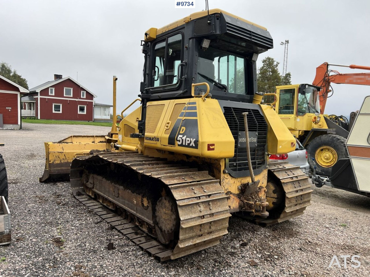Crawler bulldoozer KOMATSU D51PX-22 - Bulldozer: afbeelding 4 Crawler bulldoozer KOMATSU D51PX-22 - Bulldozer: afbeelding 4