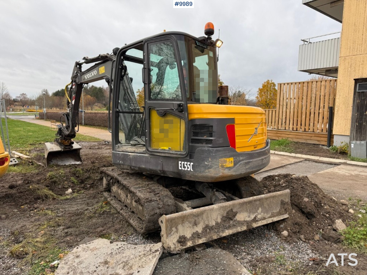 Crawler excavator Volvo EC55C with tiltrotator and buckets - Rupsgraafmachine: afbeelding 4 Crawler excavator Volvo EC55C with tiltrotator and buckets - Rupsgraafmachine: afbeelding 4