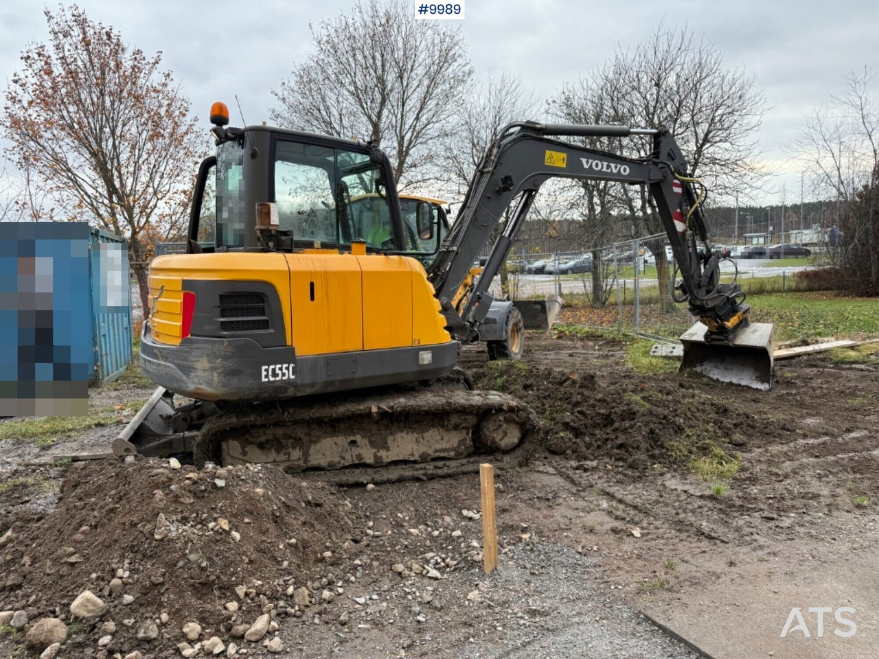Crawler excavator Volvo EC55C with tiltrotator and buckets - Rupsgraafmachine: afbeelding 2 Crawler excavator Volvo EC55C with tiltrotator and buckets - Rupsgraafmachine: afbeelding 2