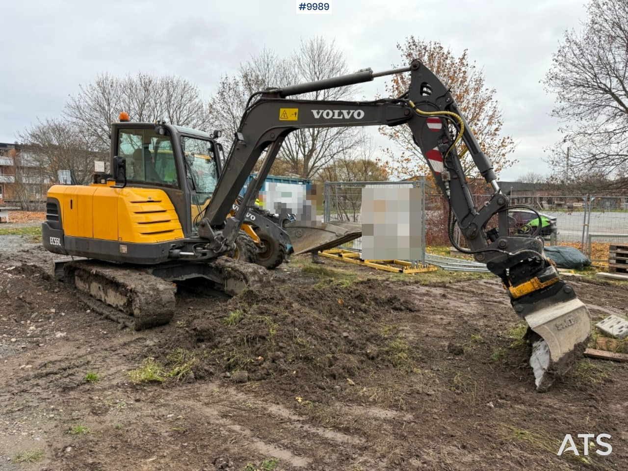 Crawler excavator Volvo EC55C with tiltrotator and buckets - Rupsgraafmachine: afbeelding 1 Crawler excavator Volvo EC55C with tiltrotator and buckets - Rupsgraafmachine: afbeelding 1