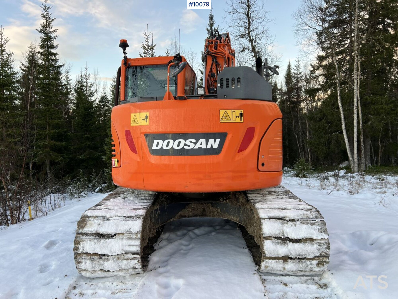 DOOSAN DX140LCR-5 Excavator with Rotor and Buckets - Rupsgraafmachine: afbeelding 4 DOOSAN DX140LCR-5 Excavator with Rotor and Buckets - Rupsgraafmachine: afbeelding 4