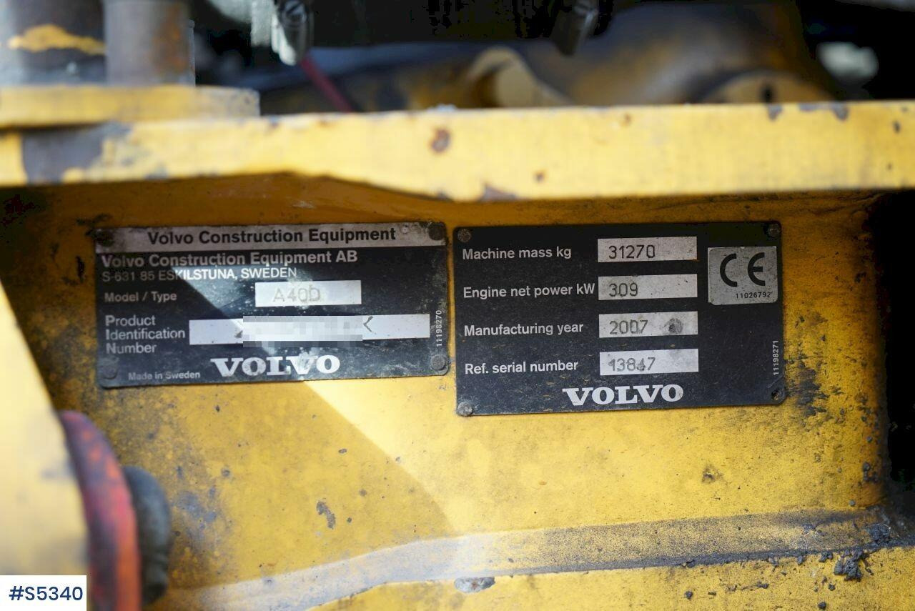 Kiepwagen DUMPER Volvo A40D 6x6: afbeelding 20