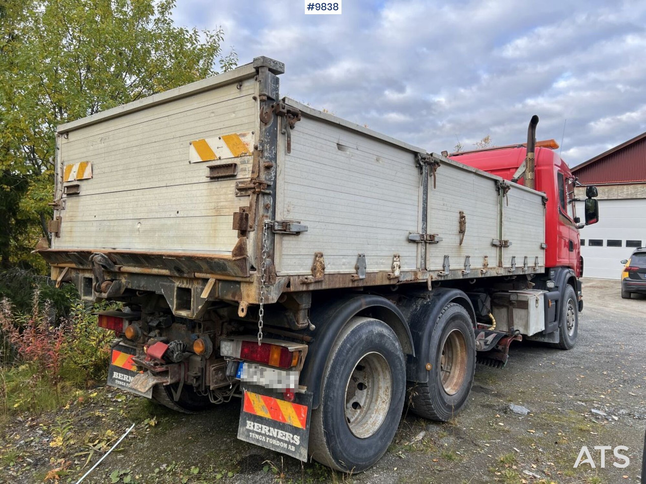 Dump Truck Scania R164 with plow equipment and underbite - Kipper vrachtwagen: afbeelding 4 Dump Truck Scania R164 with plow equipment and underbite - Kipper vrachtwagen: afbeelding 4