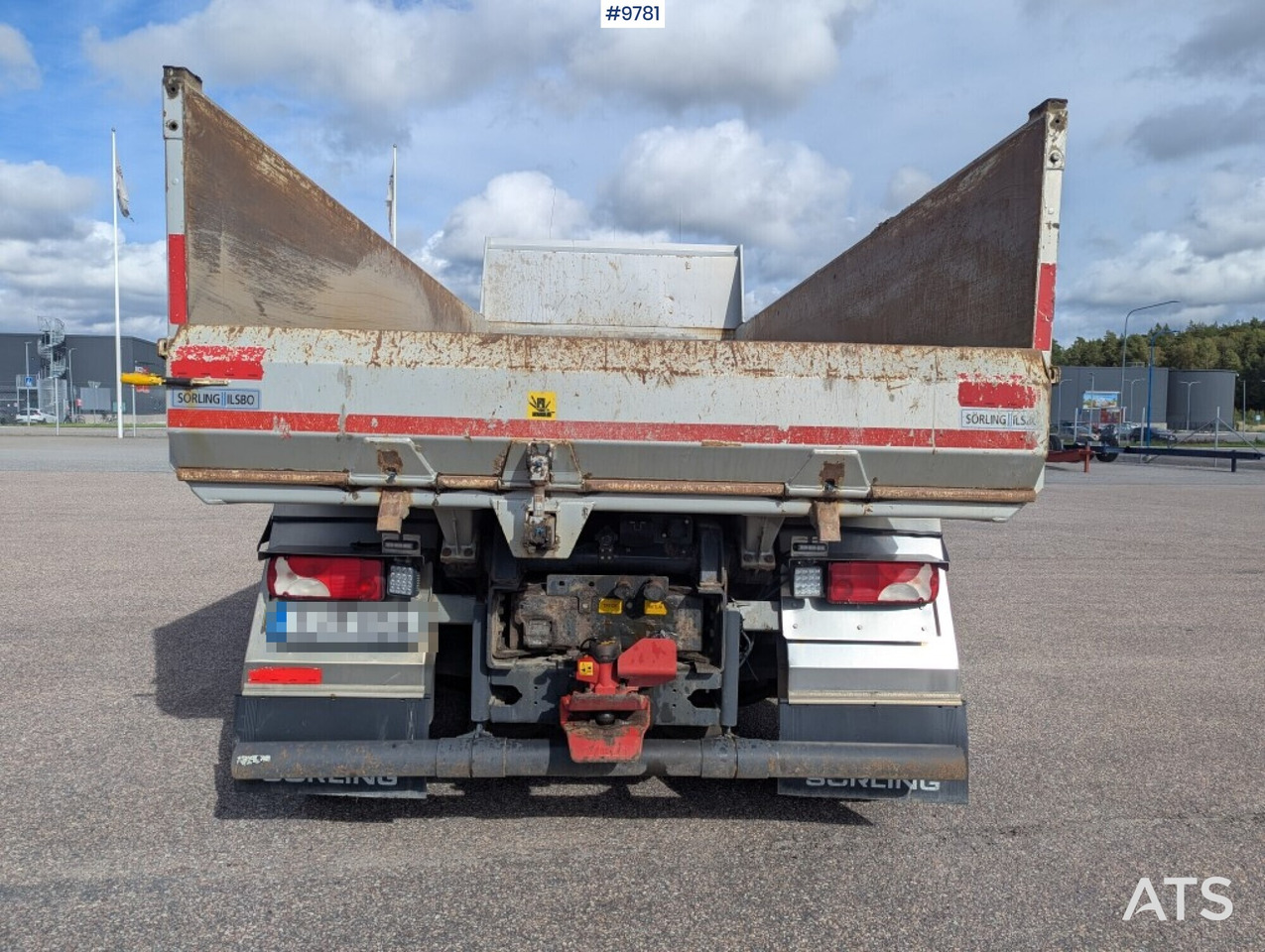 Kipper vrachtwagen Dump truck Scania R520 8X4: afbeelding 8