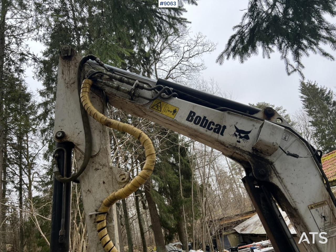 Excavator - Bobcat 334 (SEE VIDEO) - Minigraafmachine: afbeelding 3 Excavator - Bobcat 334 (SEE VIDEO) - Minigraafmachine: afbeelding 3