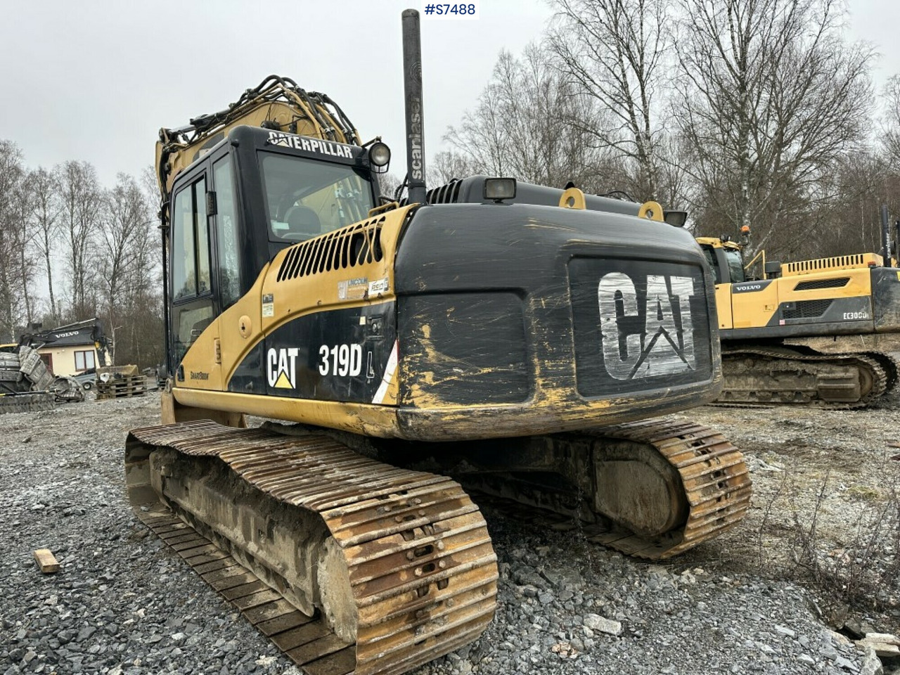 Excavator CAT 319D with rotor, digging system and gear - Rupsgraafmachine: afbeelding 3 Excavator CAT 319D with rotor, digging system and gear - Rupsgraafmachine: afbeelding 3