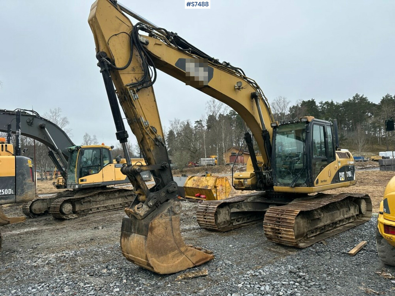 Excavator CAT 319D with rotor, digging system and gear - Rupsgraafmachine: afbeelding 1 Excavator CAT 319D with rotor, digging system and gear - Rupsgraafmachine: afbeelding 1