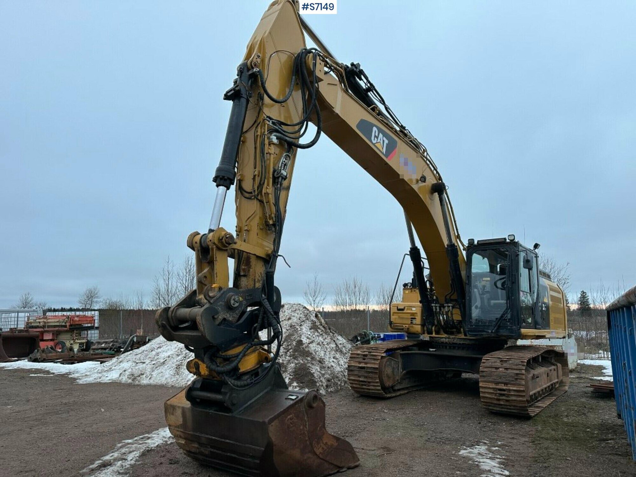 Excavator Cat 336F LXE with rotor - Graafmachine: afbeelding 2 Excavator Cat 336F LXE with rotor - Graafmachine: afbeelding 2