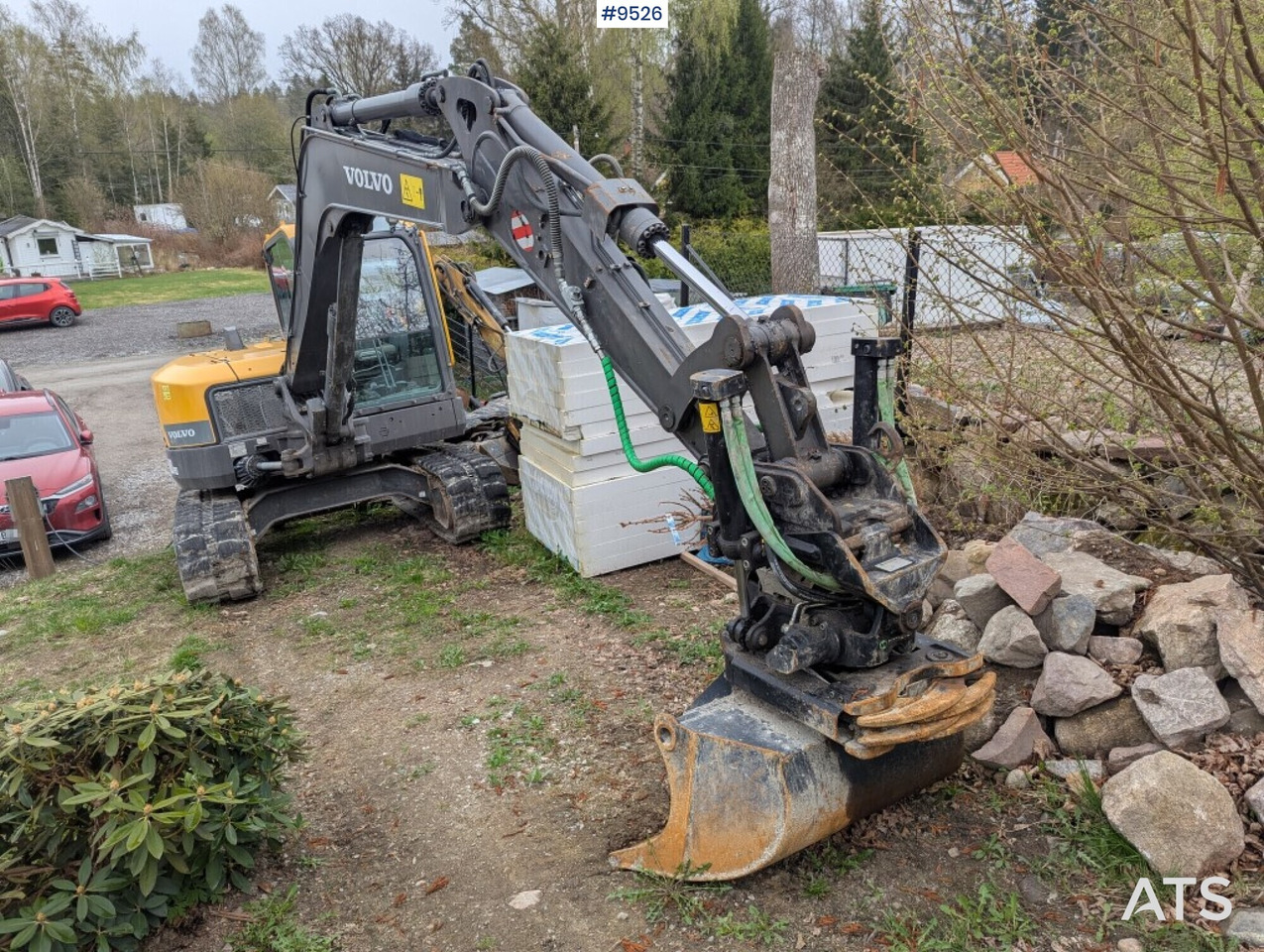 Excavator ECR88D PRO with Tiltrotator and Grader bucket - Rupsgraafmachine: afbeelding 4 Excavator ECR88D PRO with Tiltrotator and Grader bucket - Rupsgraafmachine: afbeelding 4