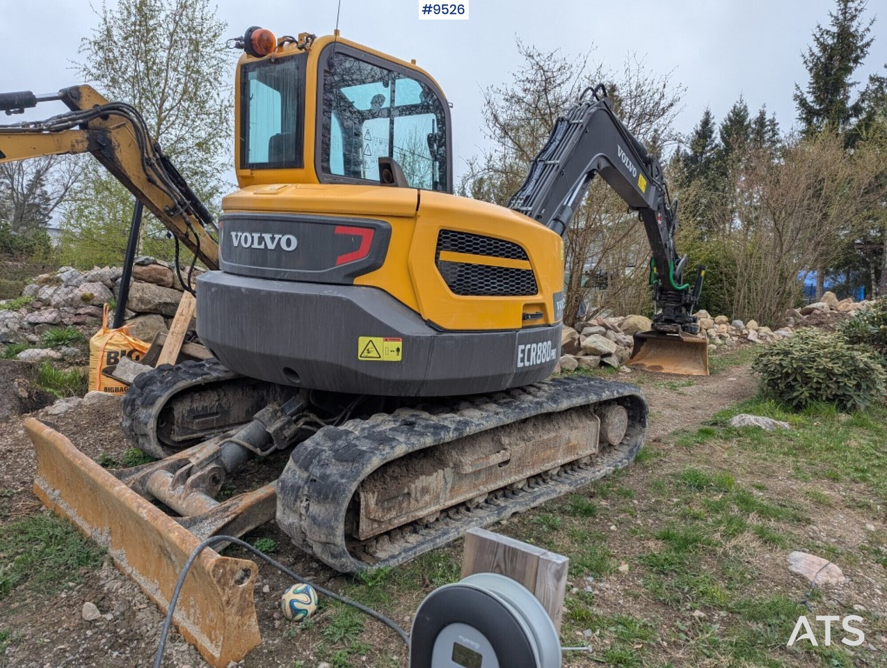 Excavator ECR88D PRO with Tiltrotator and Grader bucket - Rupsgraafmachine: afbeelding 3 Excavator ECR88D PRO with Tiltrotator and Grader bucket - Rupsgraafmachine: afbeelding 3