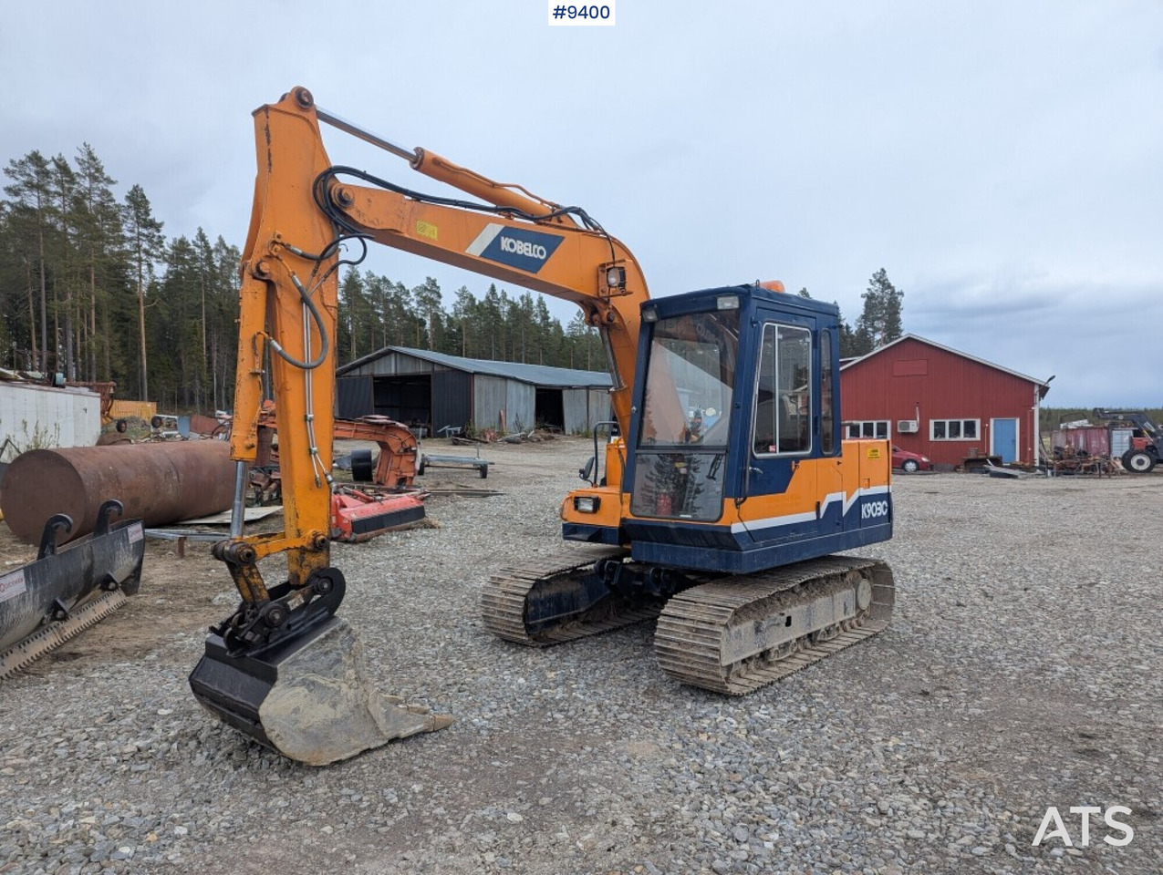 Rupsgraafmachine Excavator Kobelco K903C with buckets (see video): afbeelding 1