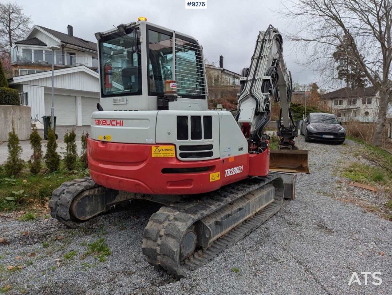 Excavator Takeuchi TB280FR (See Video) - Rupsgraafmachine: afbeelding 3 Excavator Takeuchi TB280FR (See Video) - Rupsgraafmachine: afbeelding 3
