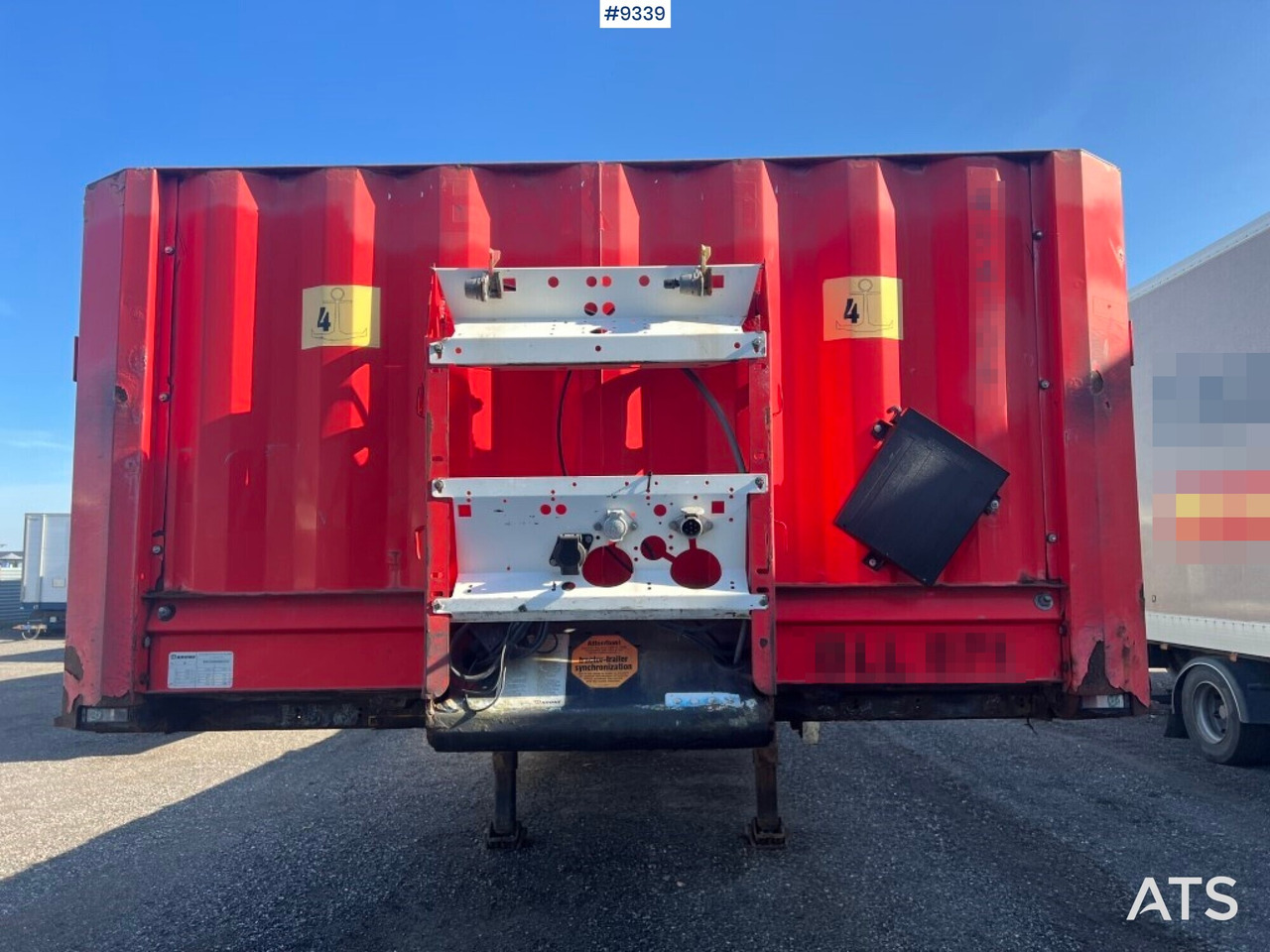 Flatbed - KRONE PROFI-LINER SD - Open bak met boorden oplegger: afbeelding 2 Flatbed - KRONE PROFI-LINER SD - Open bak met boorden oplegger: afbeelding 2