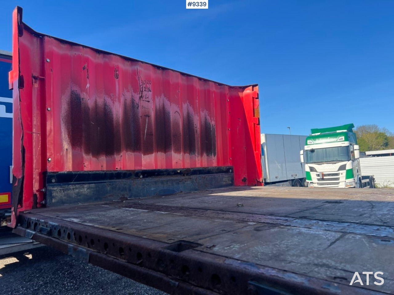 Flatbed - KRONE PROFI-LINER SD - Open bak met boorden oplegger: afbeelding 4 Flatbed - KRONE PROFI-LINER SD - Open bak met boorden oplegger: afbeelding 4