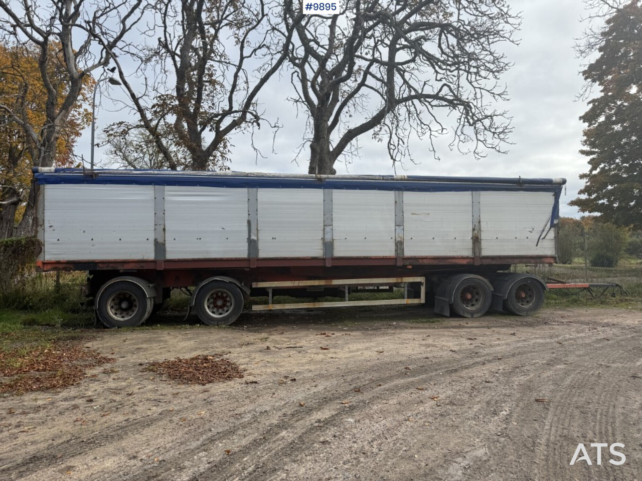 Grain trailer Briab SBLB4TB-36-110 - Landbouwaanhanger: afbeelding 3 Grain trailer Briab SBLB4TB-36-110 - Landbouwaanhanger: afbeelding 3