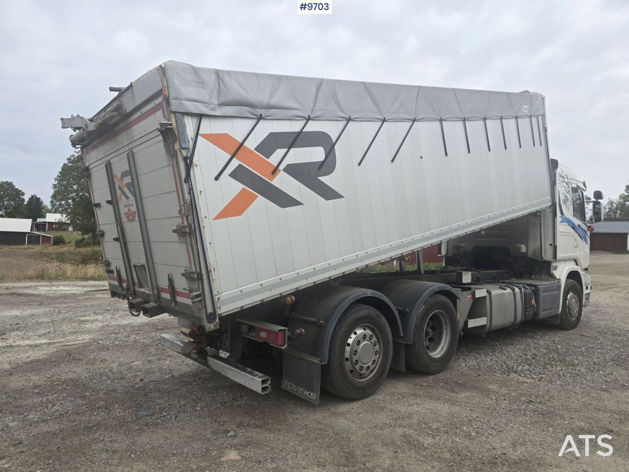 Grain truck Scania R580 (SEE VIDEO) - Kipper vrachtwagen: afbeelding 4 Grain truck Scania R580 (SEE VIDEO) - Kipper vrachtwagen: afbeelding 4