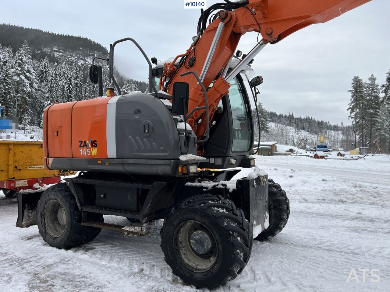 Hitachi ZX 145 W-3 Wheeled excavator with 2D Excavation system, rotor and planer bucket - Mobiele graafmachine: afbeelding 4 Hitachi ZX 145 W-3 Wheeled excavator with 2D Excavation system, rotor and planer bucket - Mobiele graafmachine: afbeelding 4